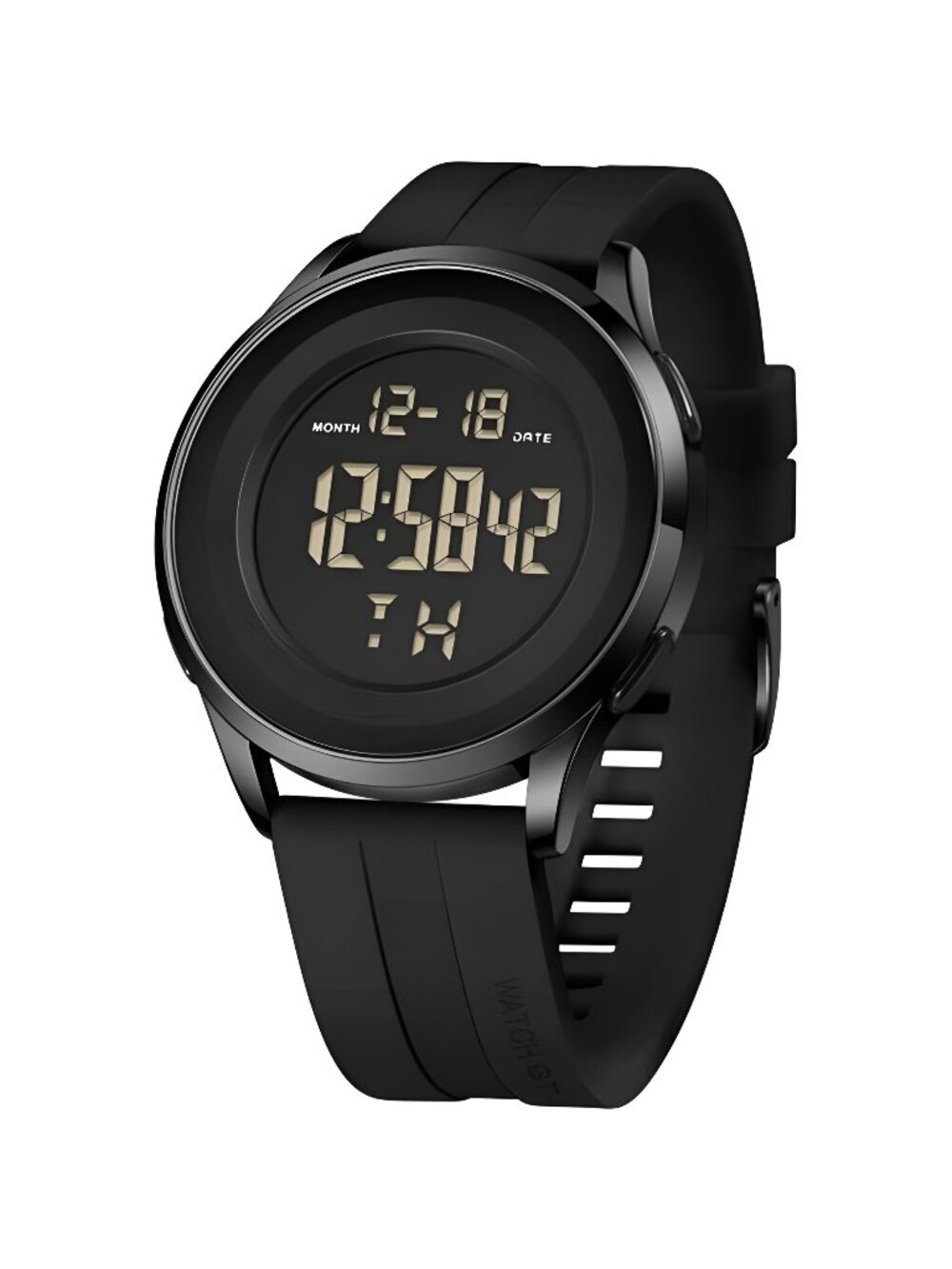 Mens Digital Waterproof Military Watch for Men Black Dive Tactical Sports